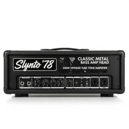 Slynto '78 Classic Metal Bass Amp Head | 300W Vintage Tube Tone Amplifier